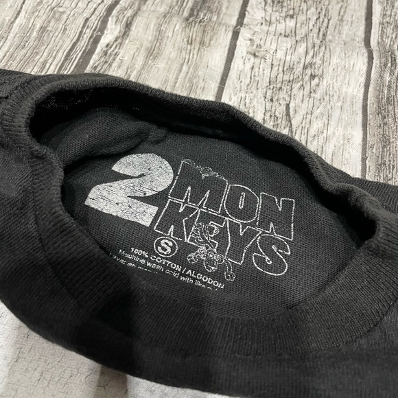 Boys size small 2 Monkeys Benjamin Franklin Cash King graphic t-shirt great cond - Picture 6 of 6